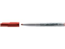 (CJ.12) BIC VELLEDA 1741 MARCAD. PIZARRA ROJO