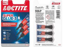 LOCTITE PEGAMENTO SUPERGLUE3  3X1G  2640065