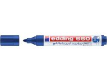 (CJ.10) EDDING 660-03 MARC PIZARRA BLANCA AZUL 