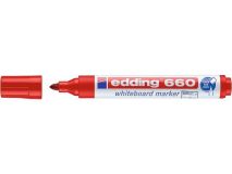 (CJ.10) EDDING 660-02 MARC PIZARRA BLANCA ROJO 