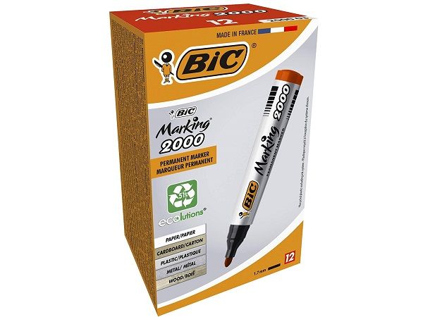 (CAJ.12) BIC 2000 MARKING PERMAN. P.CONICA ROJO 8209133