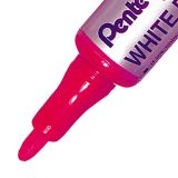 PENTEL MAXIFLO MARCADOR PIZARRA BLANCA ROJO MWL5S