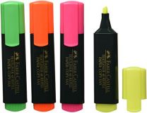 FAB ESTUCHE 4 MARCADOR FLUORESCENTE TEXT SURTIDO 3+1