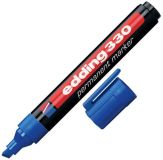 (CJ.10) EDDING 330-03 PERMAN PTA BISEL 1-5MM AZUL