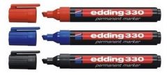 (CJ.10) EDDING 330-03 PERMAN PTA BISEL 1-5MM AZUL