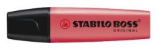 STABILO BOSS MARCADOR FLUORESCENTE ROJO 70/40