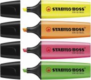 STABILO BOSS EST.4 MARCADOR FLUOR SURTIDO 70/4