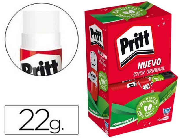 CJ.15 PRITT PEGAMENTO STICK 22 GR. MEDIANO 1584625