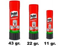 CJ.15 PRITT PEGAMENTO STICK 43 GR. GRANDE 1584626