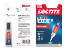 LOCTITE PEGAMENTO SUPERGLUE3 ORIGINAL 3GR. 