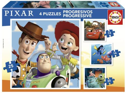 PUZZLE PROGRESIVOS DISNEY PIXAR - 19681 (EDUCA)