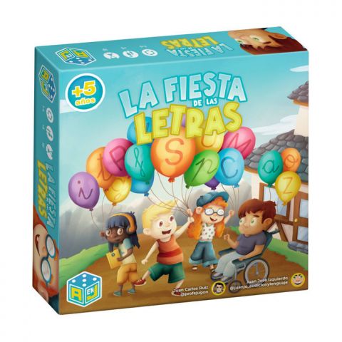 JUEGO EDUCATIVO. LA FIESTA DE LAS LETRAS. (ATOMO)