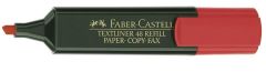 FABER CASTELL MARCADOR FLUOR TEXT. ROJO 15482