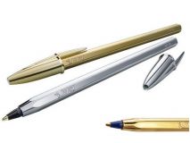 (CJ.20) BOLIGRAFO BIC C ORO TINTA AZUL 921340