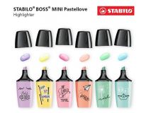 (CJ.10) STABILO  BOSS MINI PASTELLOVE AMARILLO 07/