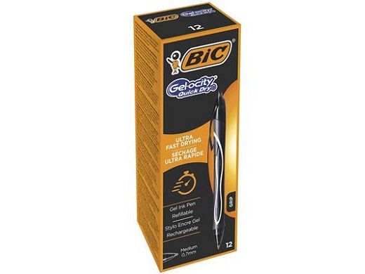 (CJ.12) BIC BOLIG GELOCITY QUICK DRY NEGRO