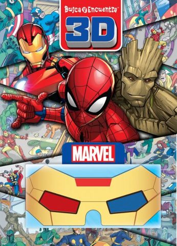 BUSCA Y ENCUENTRA 3D. MARVEL