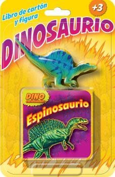 ESPINOSAURIO. LIBRO DE CARTÓN Y FIGURA (PIL)