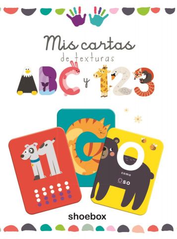 MIS CARTAS DE TEXTURAS ABC Y 123 (SHOEBOX MEDIA)