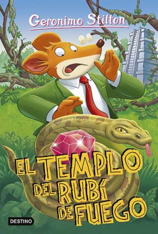 GERONIMO STILTON 48 EL TEMPLO DEL RUBÍ DE FUEGO