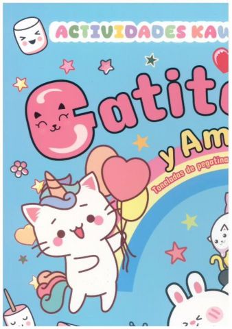 GATITOS Y AMIGOS. ACTIVIDADES KAWAII DIVERTIDAS (LU)