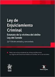 LEY DE ENJUICIAMIENTO CRIMINAL ED. 2024 (TIRANT)