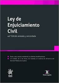 LEY DE ENJUICIAMIENTO CIVIL ED. 2025 (TIRANT)