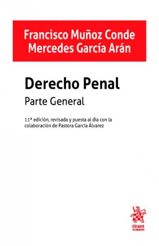 DERECHO PENAL. PARTE GENERAL ED.2022 (TIRANT)