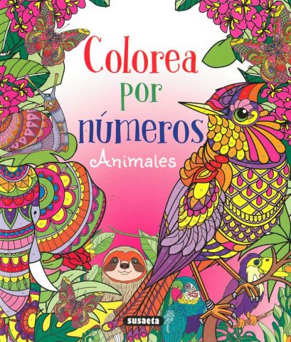 ANIMALES. COLOREA POR NÚMEROS (SUSAETA)