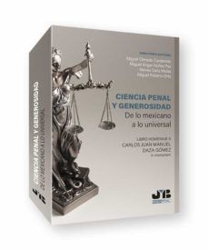 CIENCIA PENAL Y GENEROSIDAD (JM BOSCH)