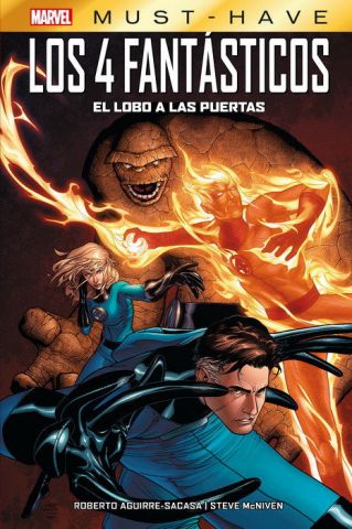 MARVEL M-H LOS 4 FANTASTICOS EL LOBO A LAS PUERTAS