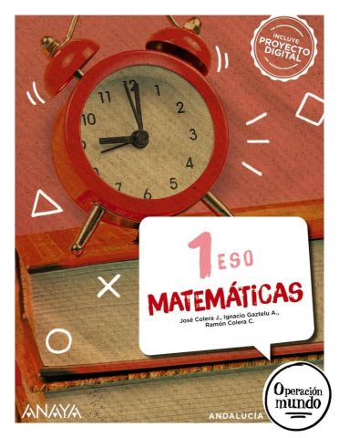 (ANAYA) MATEMÀTICAS 1º ESO AND 24 OPERACIÓN MUNDO