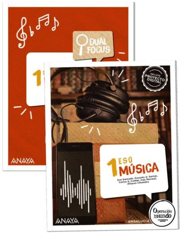 (ANAYA) MÚSICA 1º ESO AND 24 DUAL FOCUS OPERACIÓN MUNDO