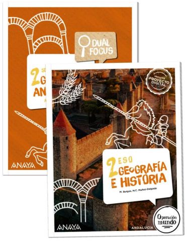 (ANAYA) GEOGRAFÍA E HISTORIA 2º ESO AND 24 DUAL FOCUS O. MUNDO