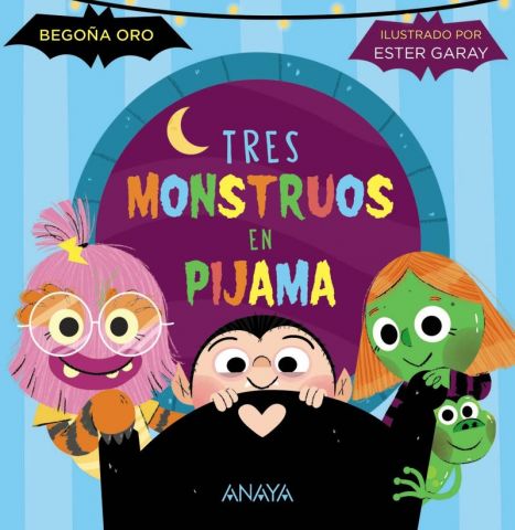 TRES MONSTRUOS EN PIJAMA (ANAYA)