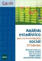 ANÁLISIS ESTADÍSTICO PARA LA INVESTIGACIÓN SOCIAL