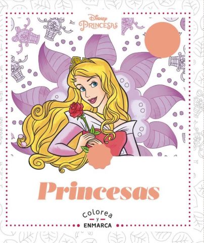 ARTETERAPIA COLOREA Y ENMARCA PRINCESAS (HACHETTE)