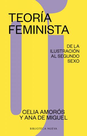 TEORÍA FEMINISTA VOL. 1 (BIBLIOTECA NUEVA)