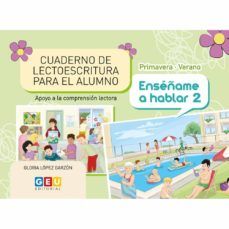 CUADERNO LECTOESCRITURA PRIMAVERA- VERANO  (GEU)