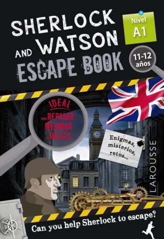 SHERLOCK & WATSON ESCAPE BOOK NIVEL A1 (LAROUSSE)