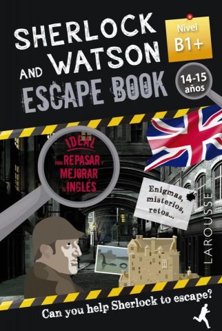 SHERLOCK & WATSON ESCAPE BOOK NIVEL B1+ (LAROUSSE)