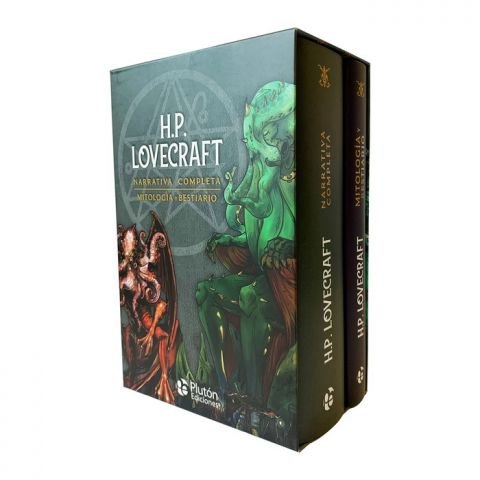 PACK H.P. LOVECRAFT NARRATIVA COMPLETA MITOLOGÍA (PLUTÓN)