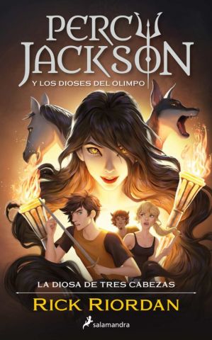 PERCY JACKSON Y LA DIOSA DE TRES CABEZAS (SALAMANDRA)