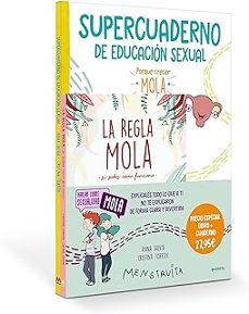 PACK APRENDE CON MENSTRUITA. LA REGLA MOLA + SUPERCUADERNO DE EDUCACIÓN SEXUAL (MONTENA)