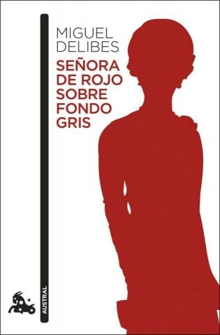 SEÑORA DE ROJO SOBRE FONDO GRIS (AUSTRAL)