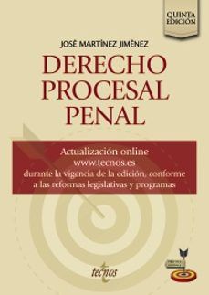 DERECHO PROCESAL PENAL ED. 2024 (TECNOS)