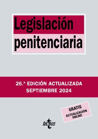 LEGISLACIÓN PENITENCIARIA ED. 2024 (TECNOS)