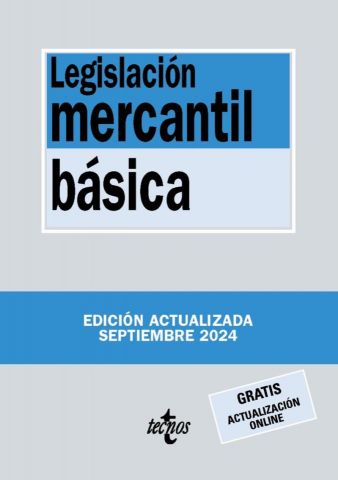 LEGISLACIÓN MERCANTIL BÁSICA ED. 2024 (TECNOS)