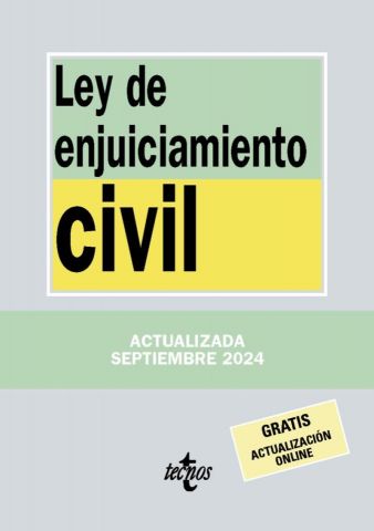 LEY DE ENJUICIAMIENTO CIVIL ED. 2024 (TECNOS)