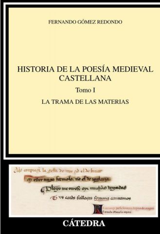 HISTORIA DE LA POESÍA MEDIEVAL CAST. T I (CÁTEDRA)